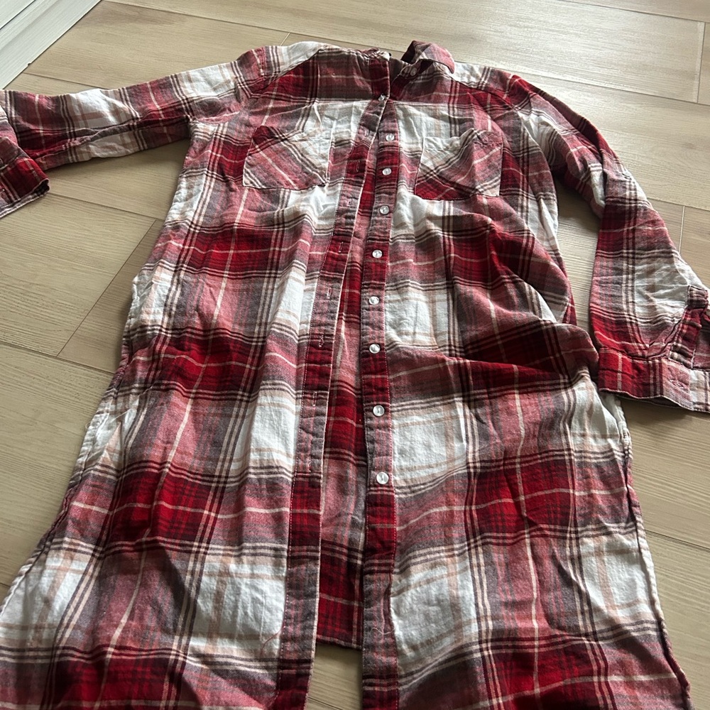 Thread story Red and White dress size L - Picture 2 of 4